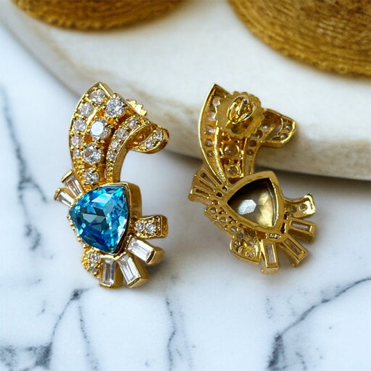 Semi Precious Stone Earrings