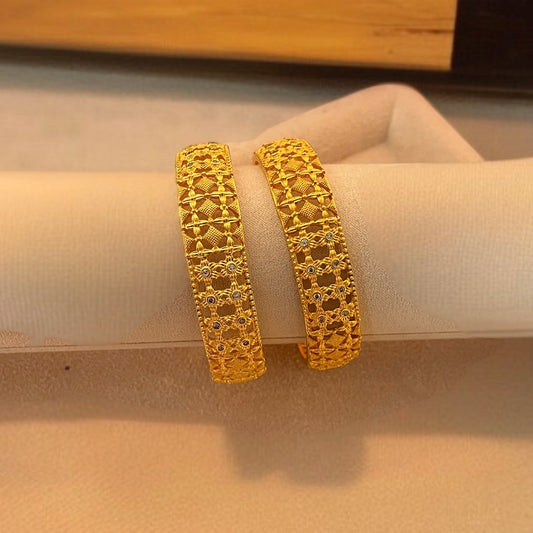 Set of 2 Gold Bangles