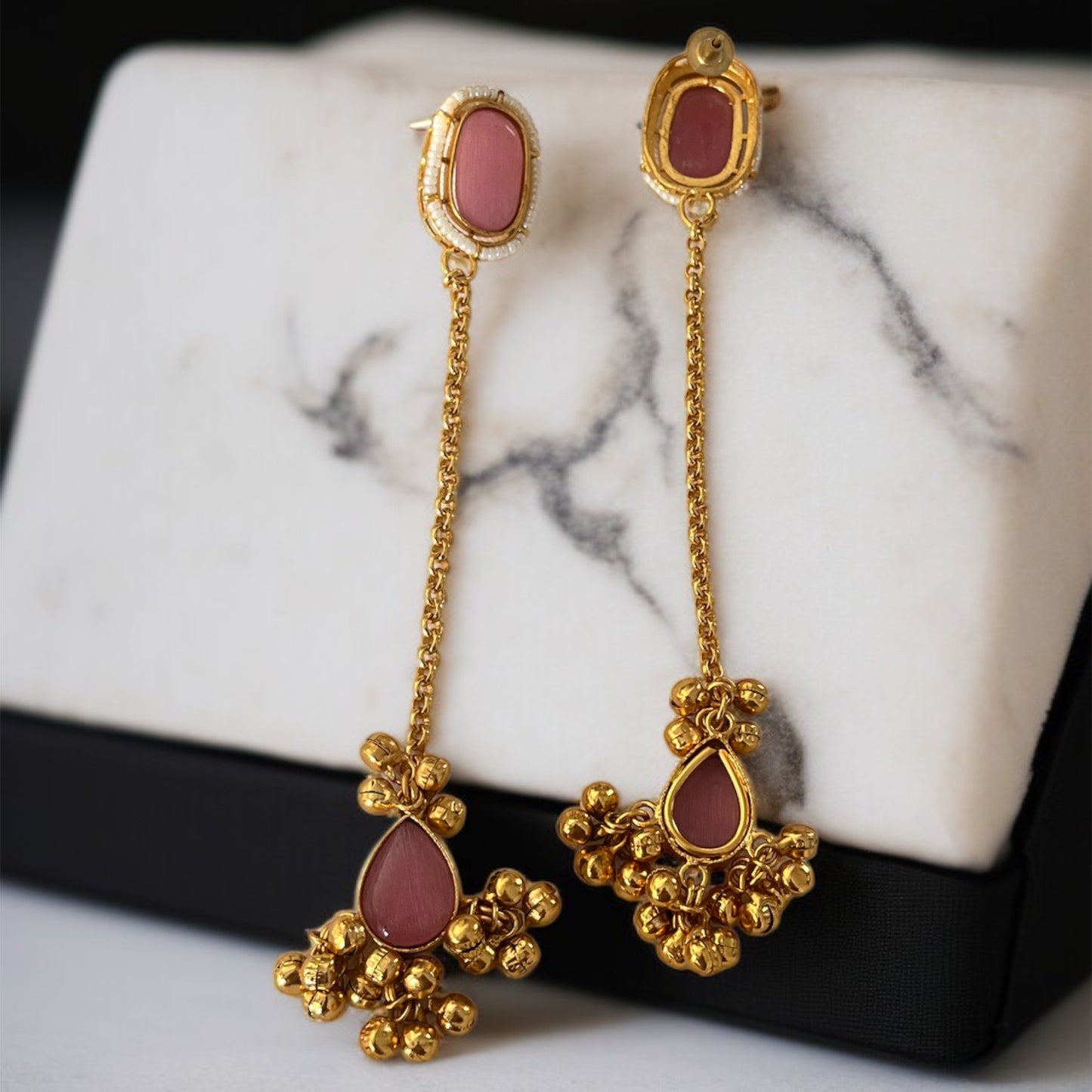 Sleek Ghungroo Kashmiri Earrings