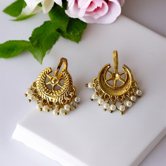 Pearl Hanging Brass Bugadi