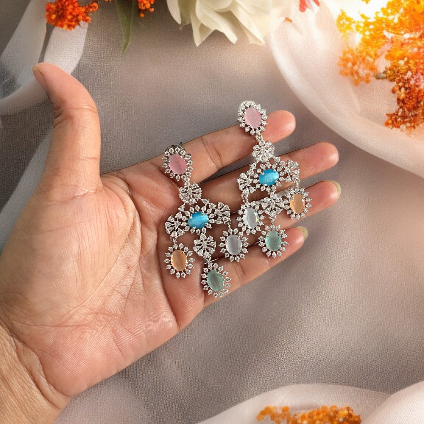 Lara Chandelier Earrings