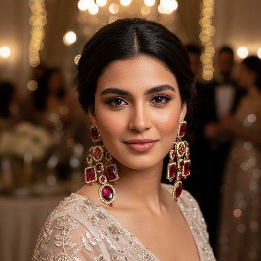 Deepika Chandelier Earrings