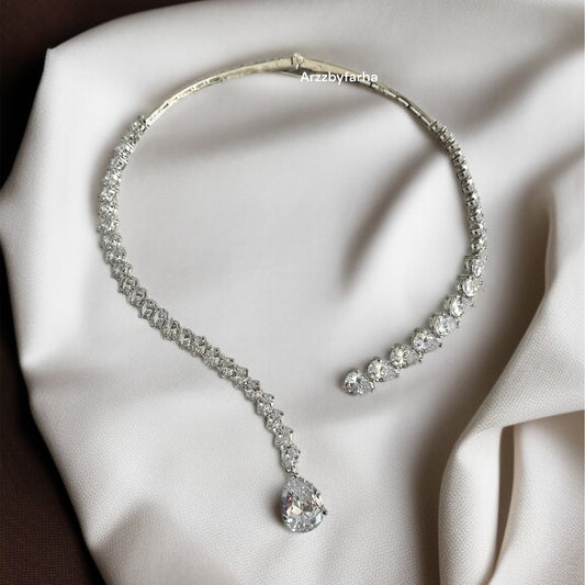 Daimond Hasli Necklace Set