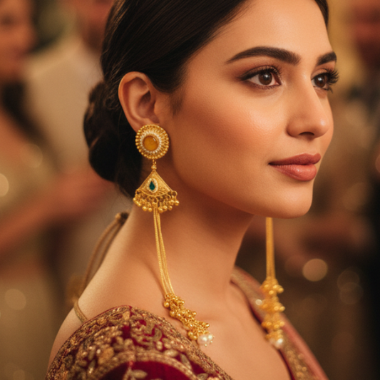 Alize Kashmiri Earrings