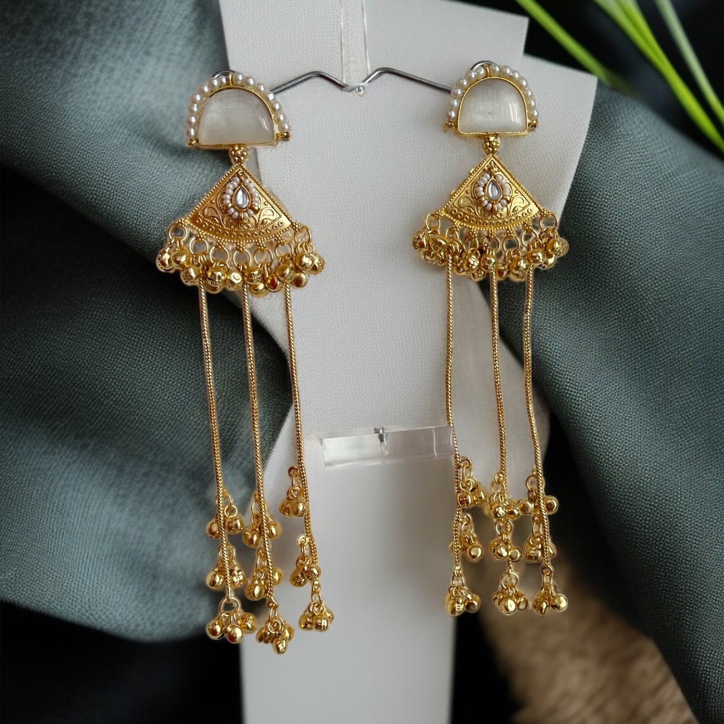 Rumi Ghungroo Kashmiri Earrings