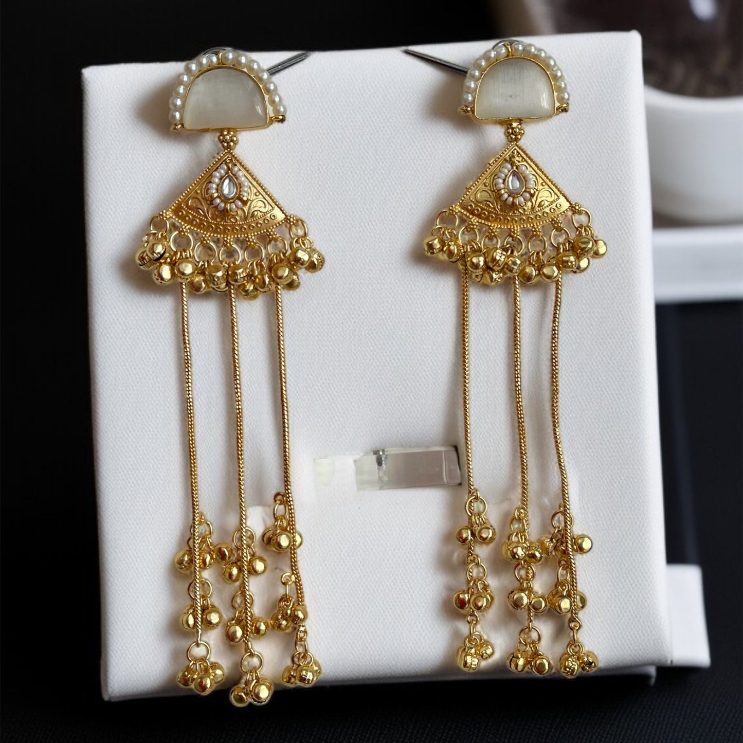 Rumi Ghungroo Kashmiri Earrings