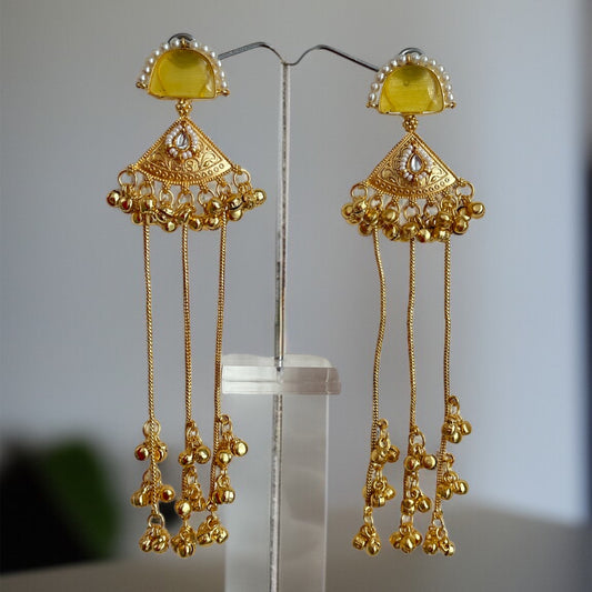 Rumi Ghungroo Kashmiri Earrings