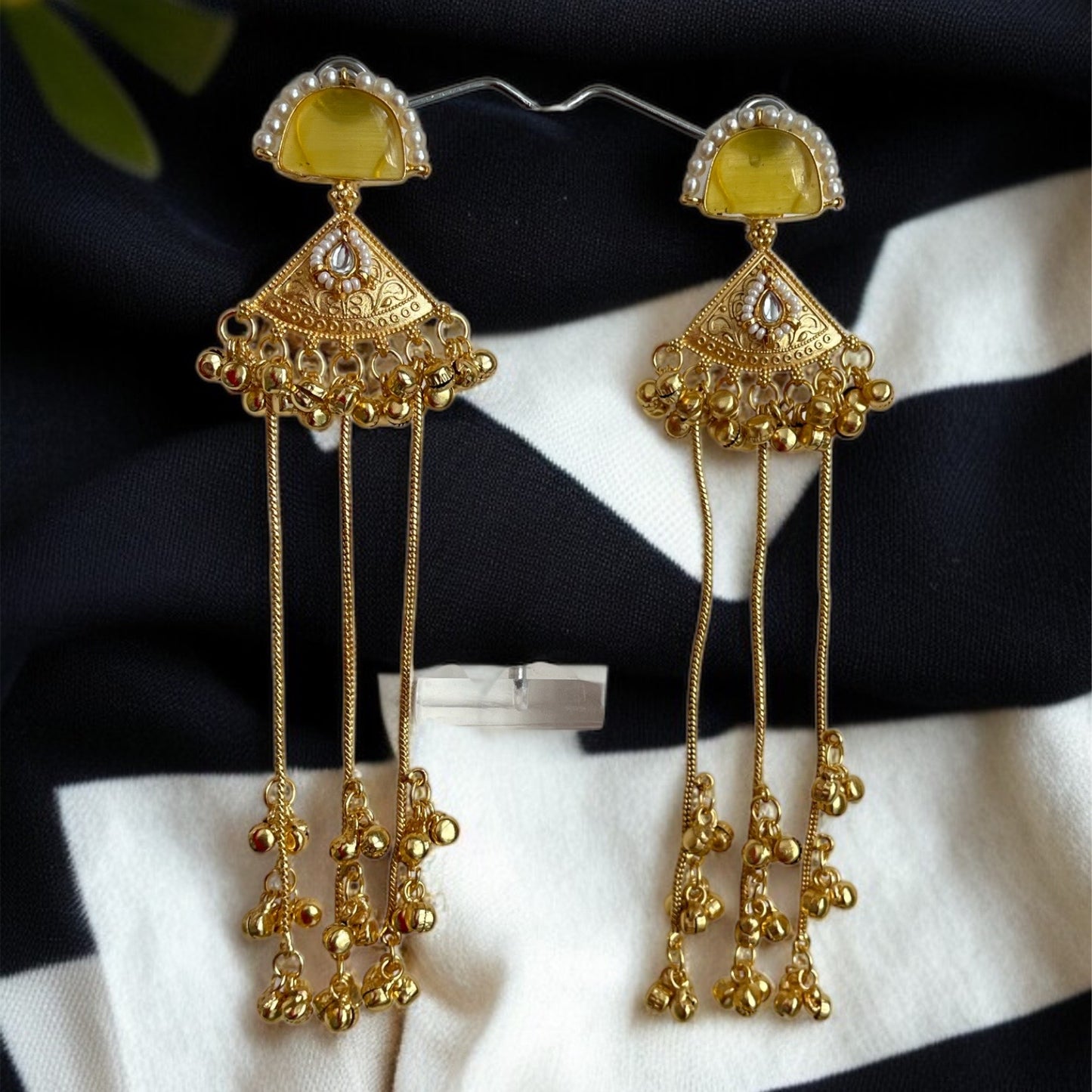 Rumi Ghungroo Kashmiri Earrings