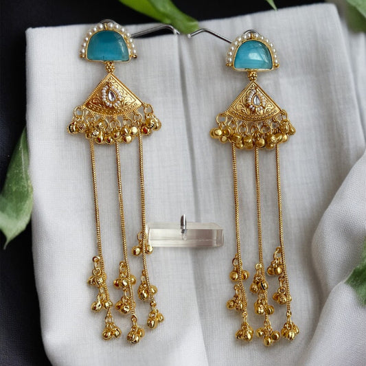 Rumi Ghungroo Kashmiri Earrings