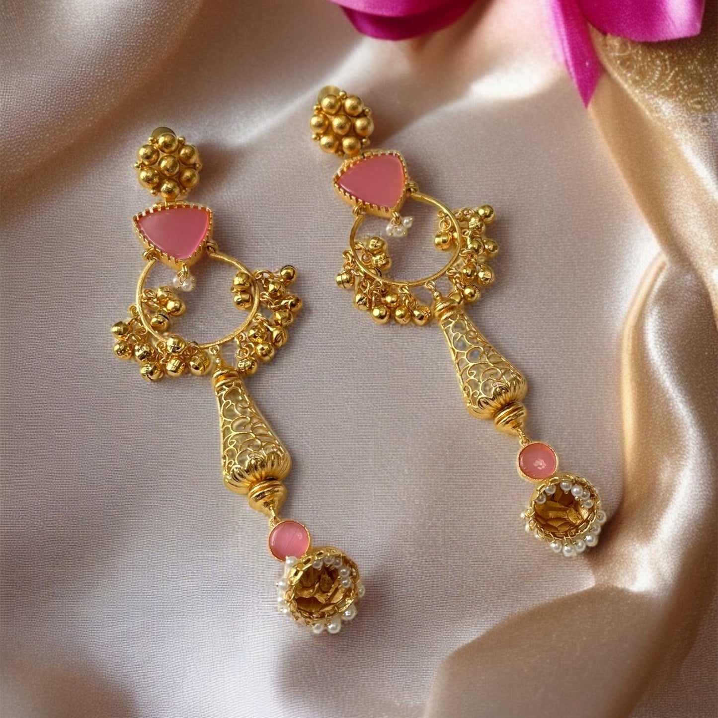 Ruhani Ghungroo Kashmiri Earrings