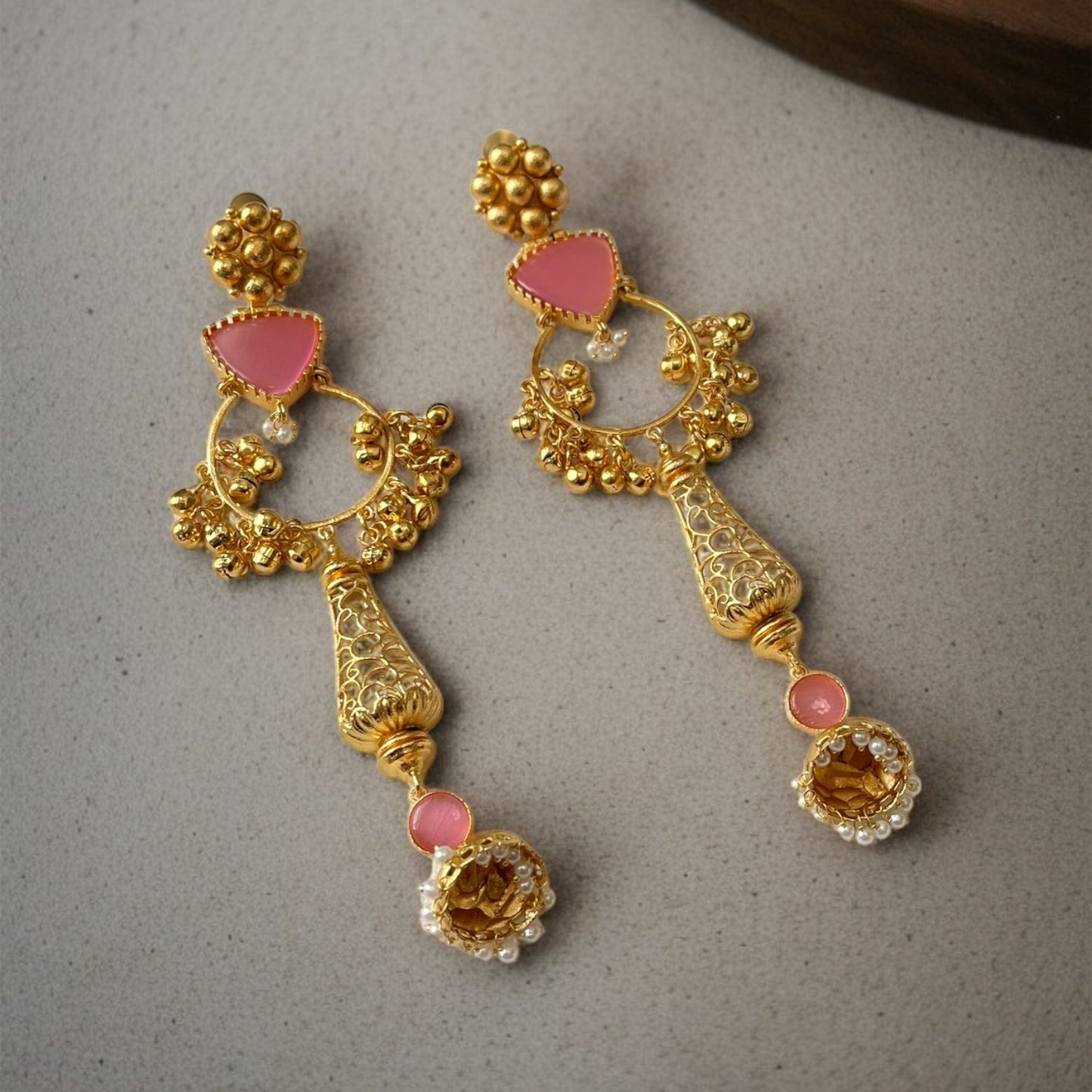 Ruhani Ghungroo Kashmiri Earrings