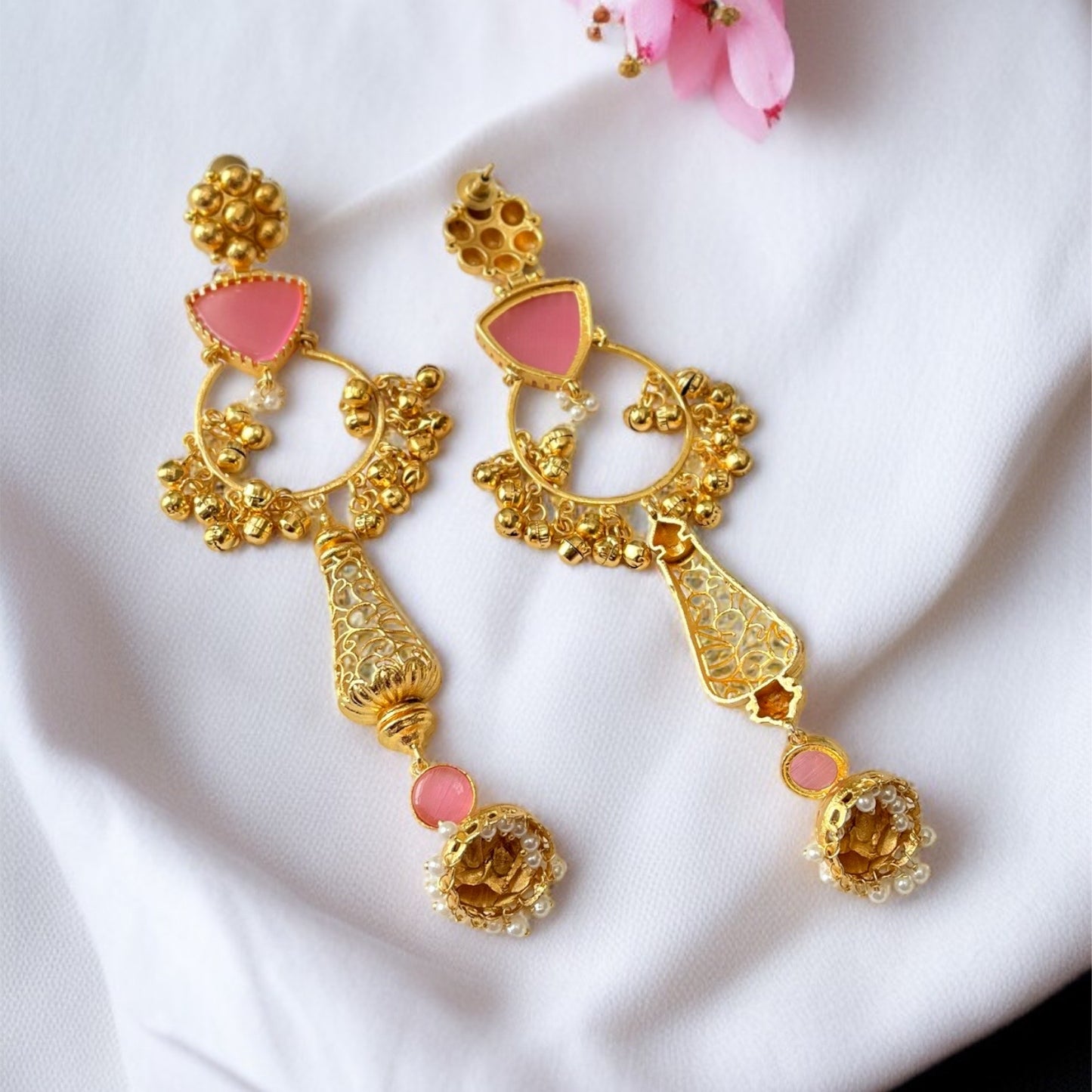 Ruhani Ghungroo Kashmiri Earrings