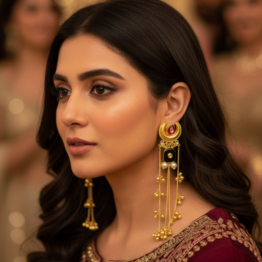 kashmiri Earrings for Wedding