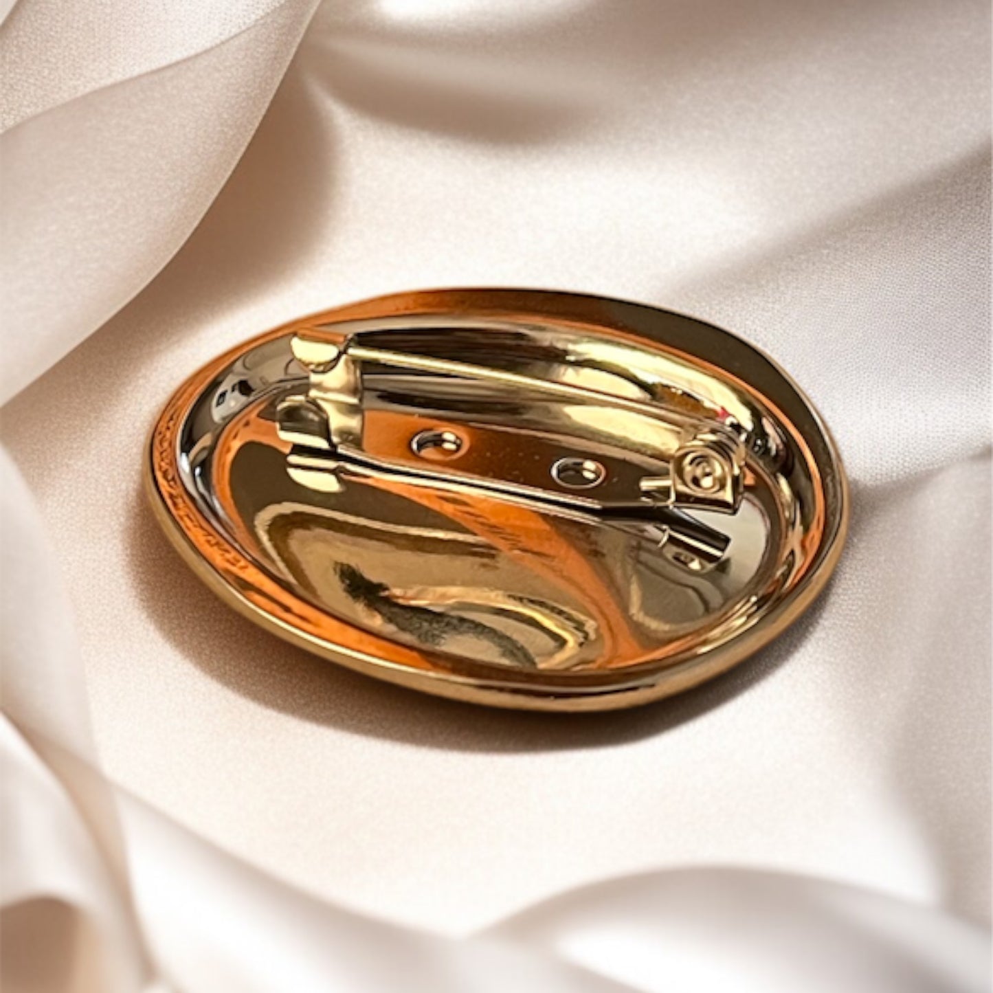 Silver Plated Brooch