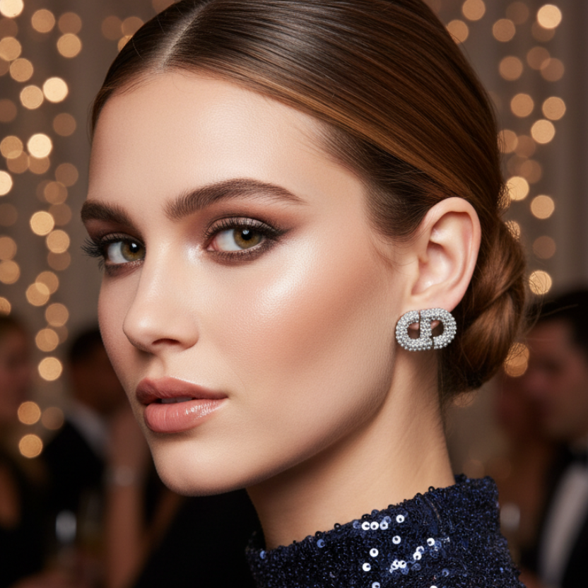 Brand Inspired Studs Earring