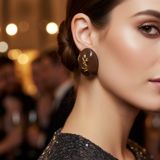 Brand Inspired Studs Earring