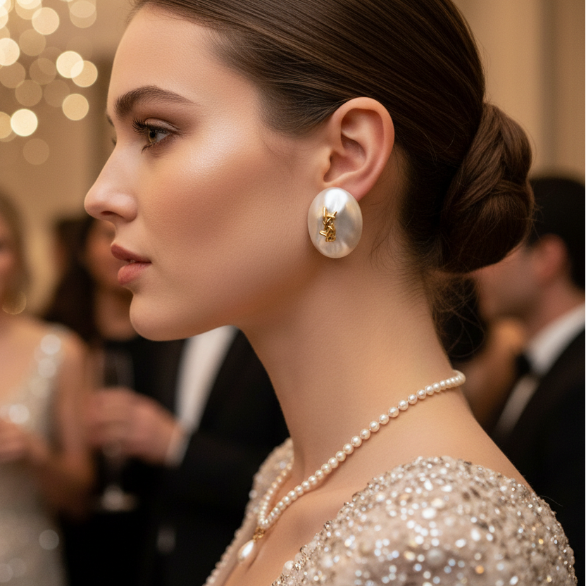 Brand Inspired Studs Earring