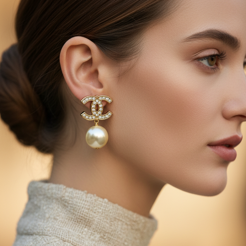 Brand Inspired Drops Earrings