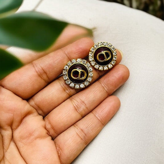 Brand Inspired Studs Earrings