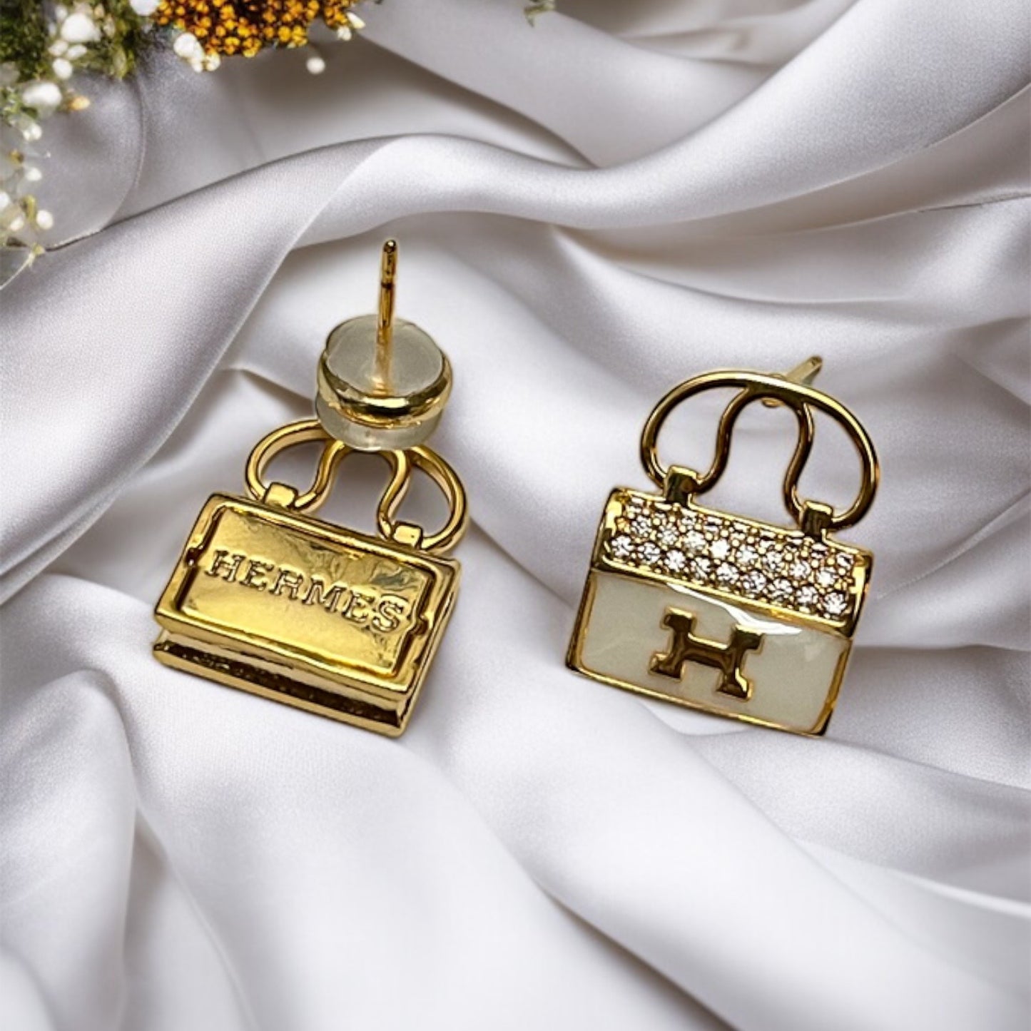 Brand Inspired Drop Earring