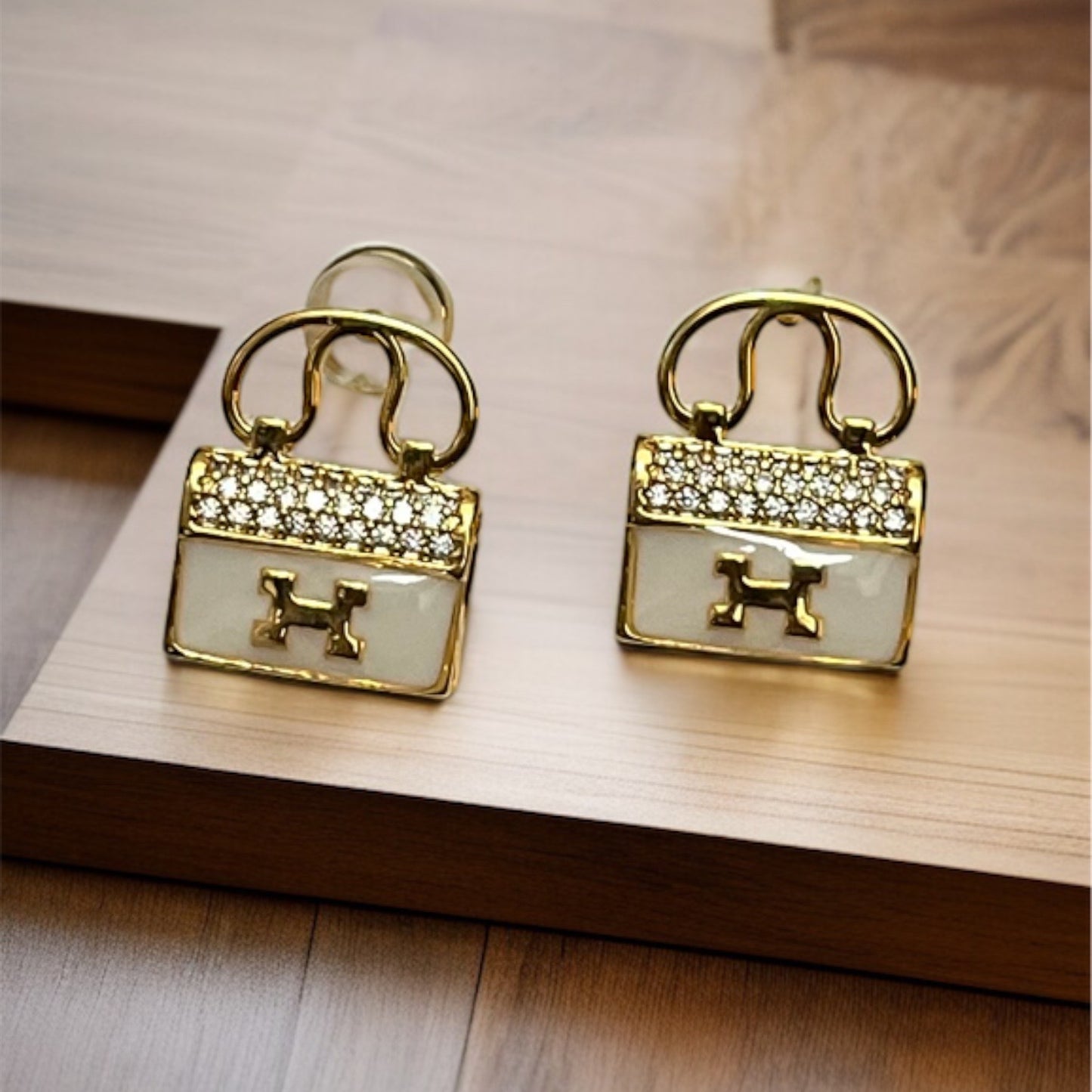 Brand Inspired Drop Earring