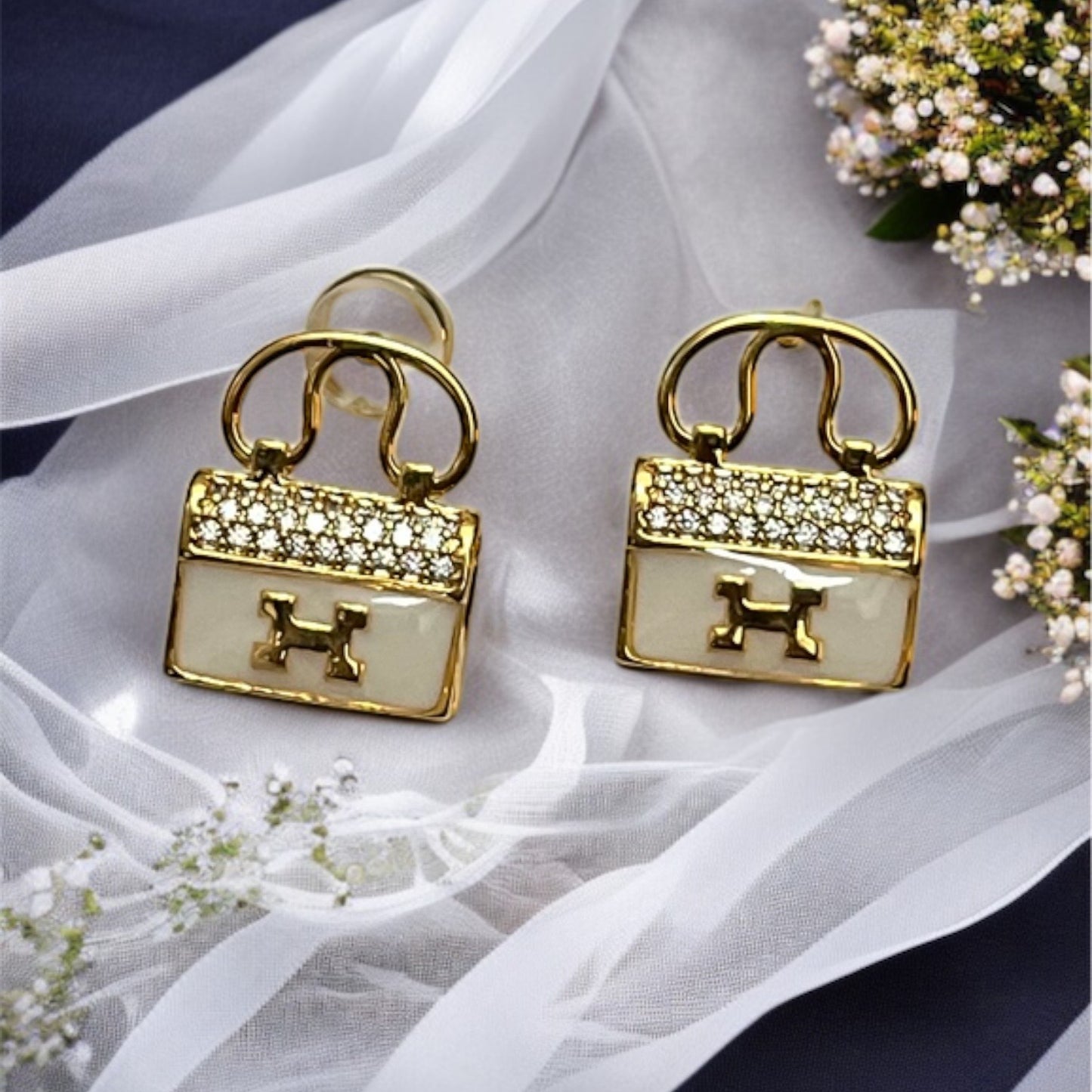 Brand Inspired Drop Earring