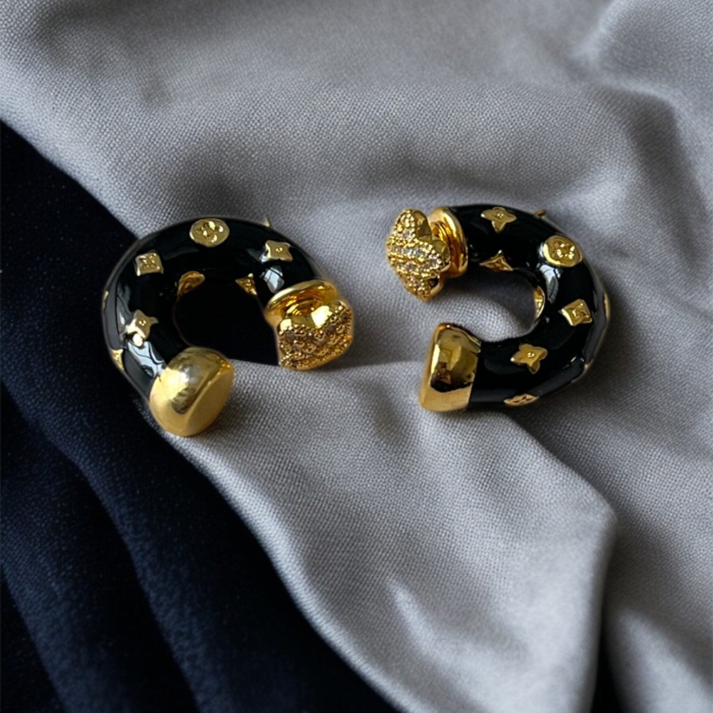 Brand Inspired Hoops Earring