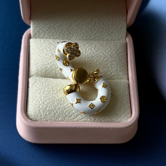 Brand Inspired Hoops Earring