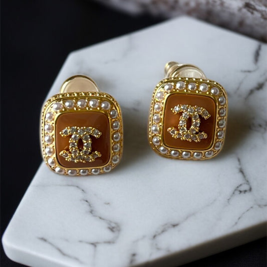 Brand Inspired Studs Earring