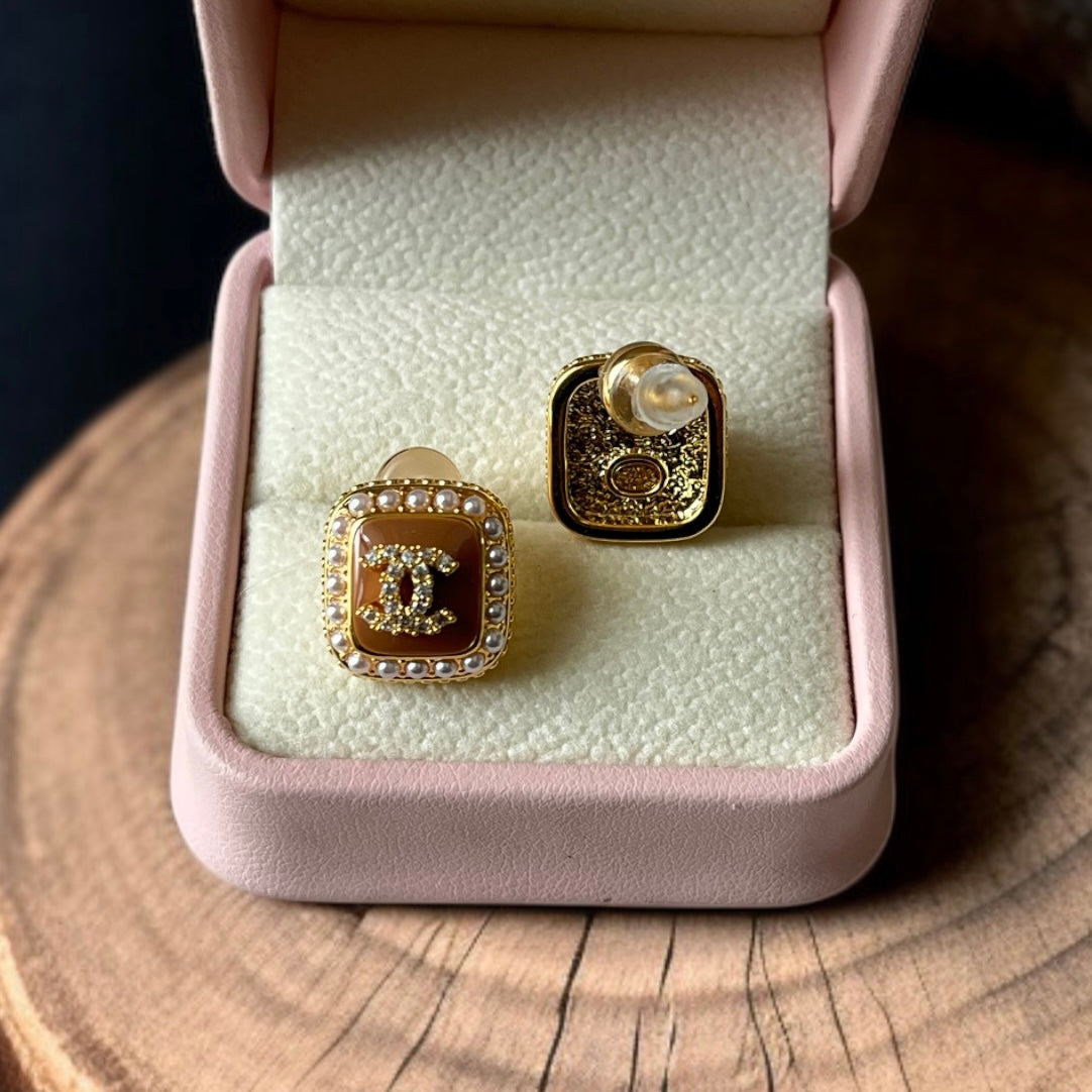 Brand Inspired Studs Earring