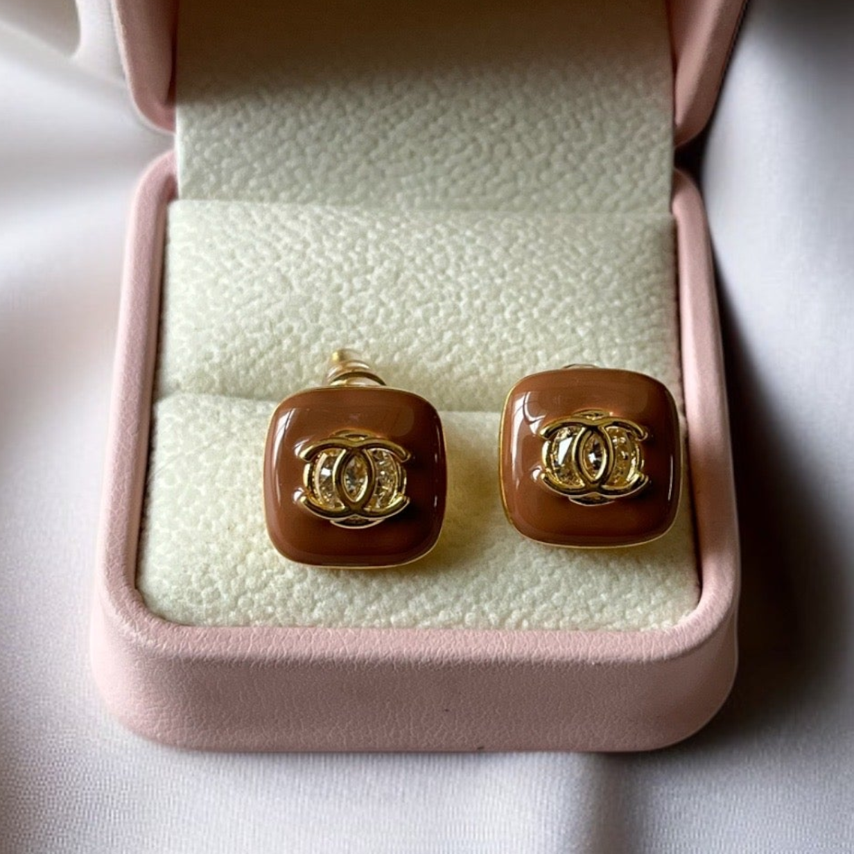 Brand Inspired Studs Earring