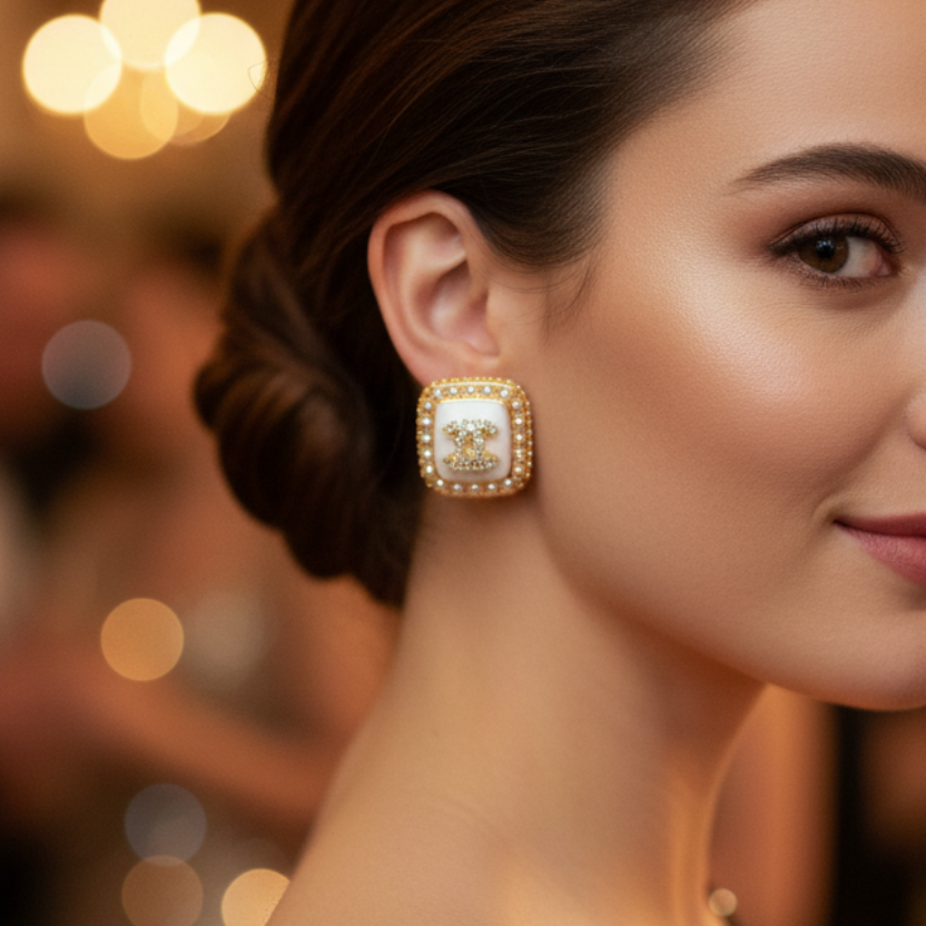 Brand Inspired Studs Earring