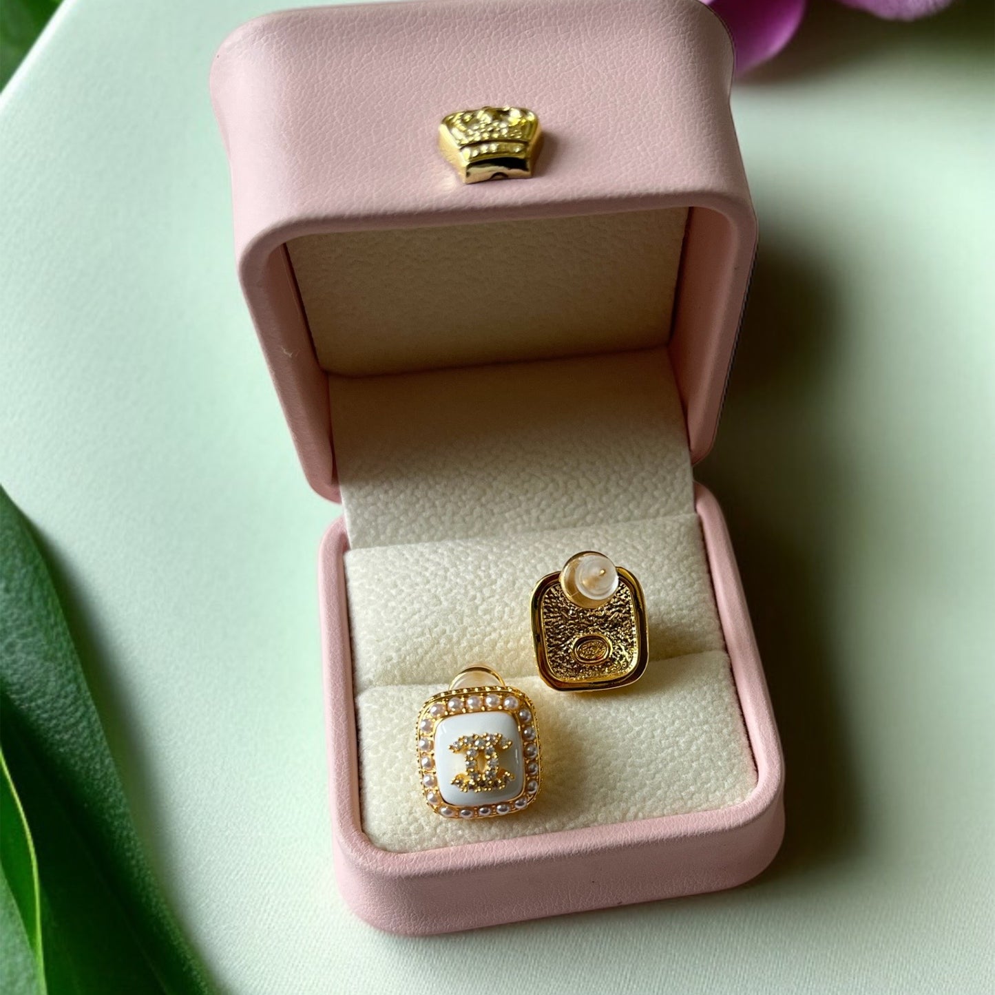 Brand Inspired Studs Earring