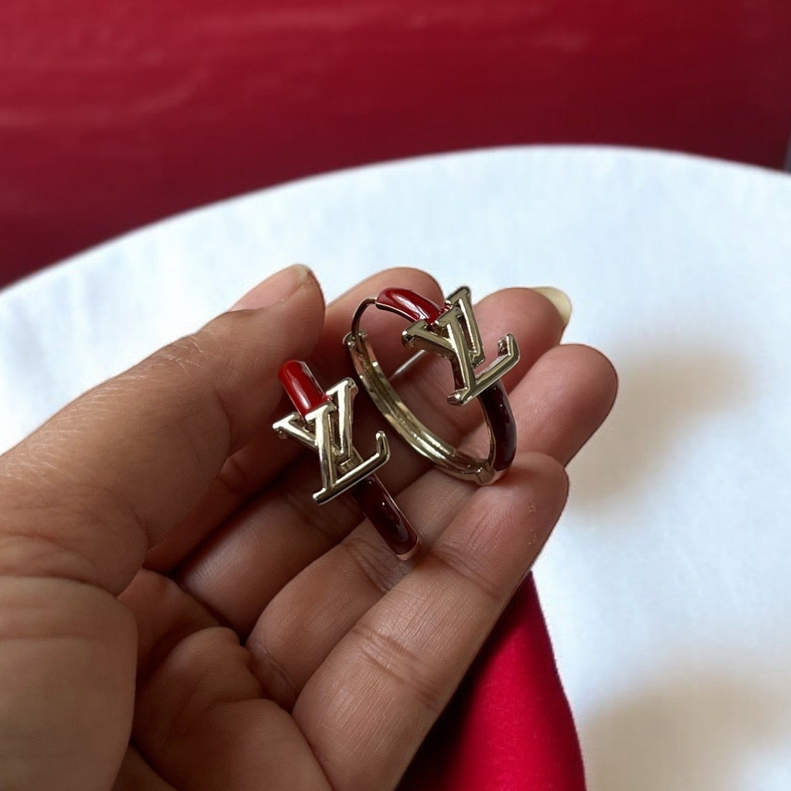 Brand Inspired Hoops Earring