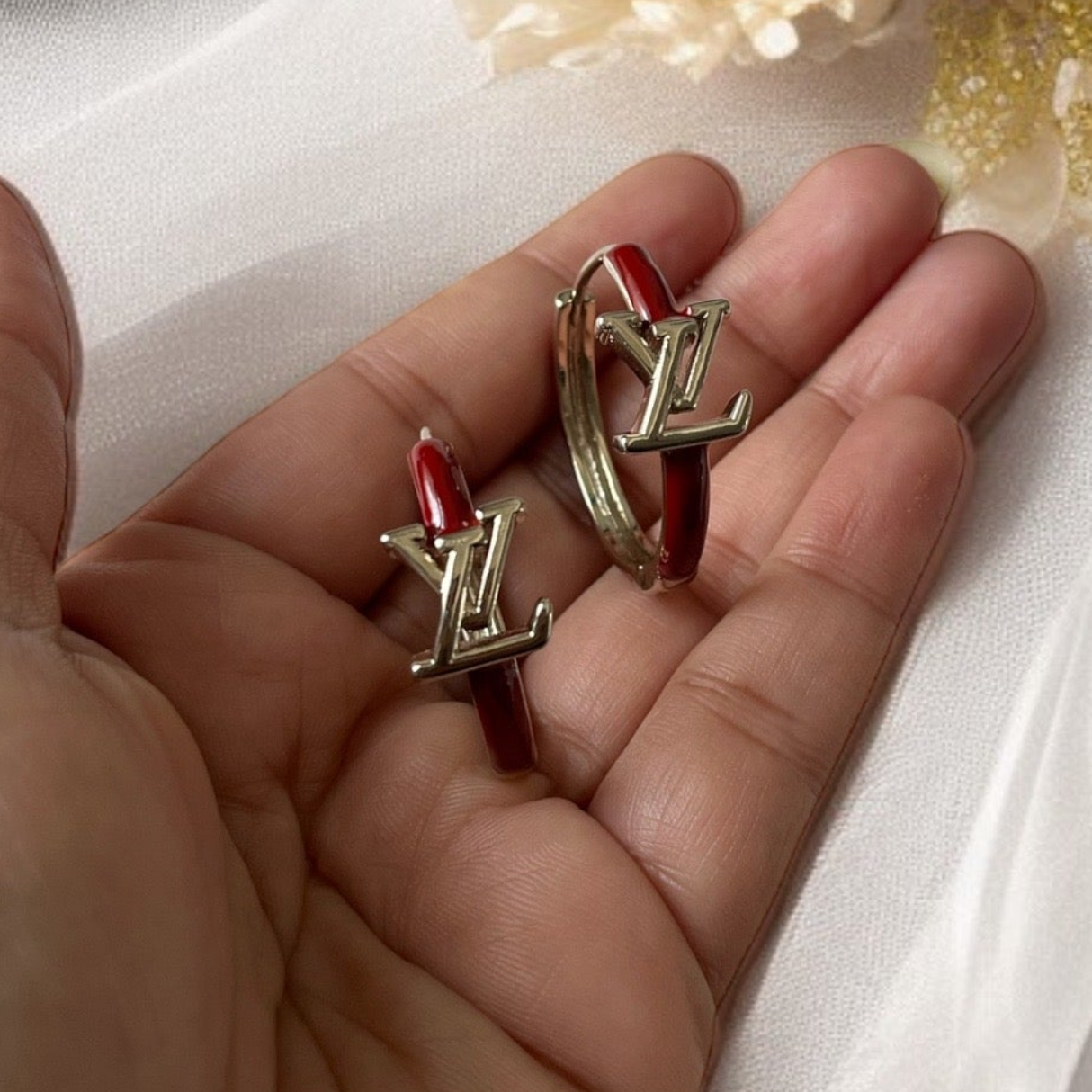 Brand Inspired Hoops Earring