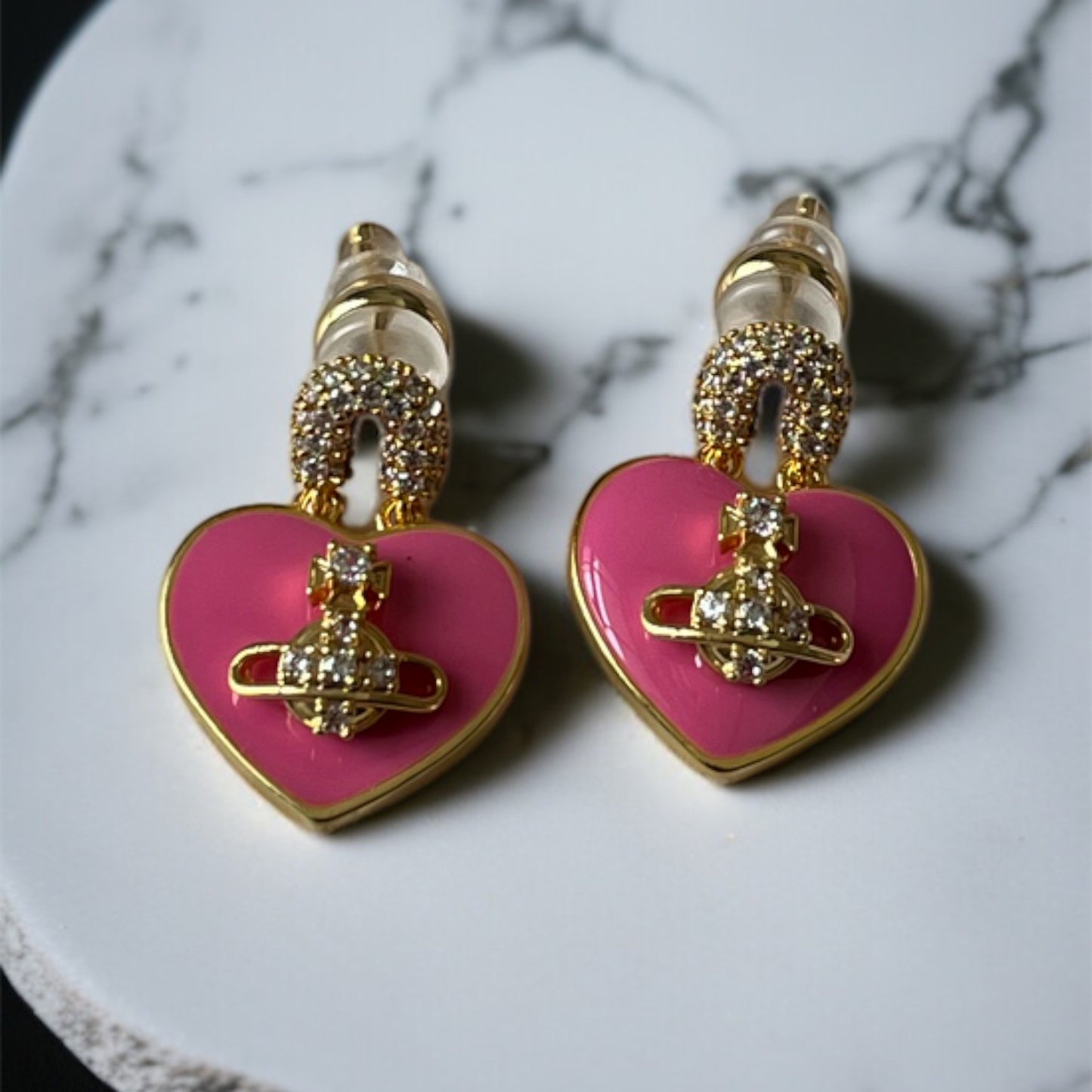 Brand Inspired Drop Earrings