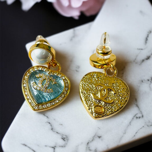 Brand Inspired Drop Earrings