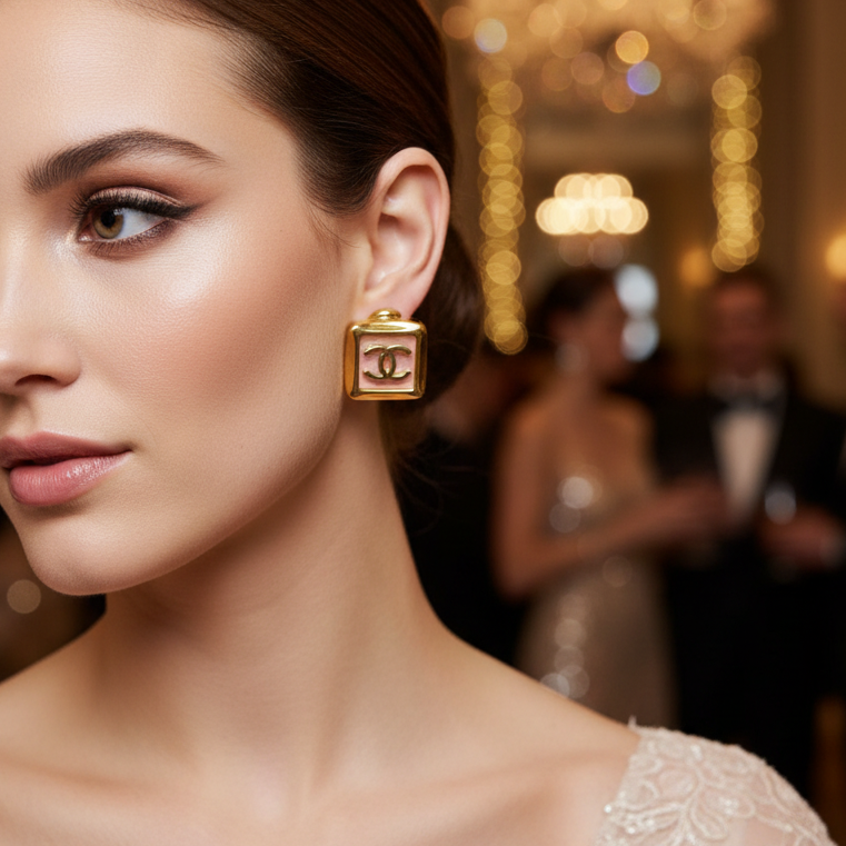 Brand Inspired Studs Earring