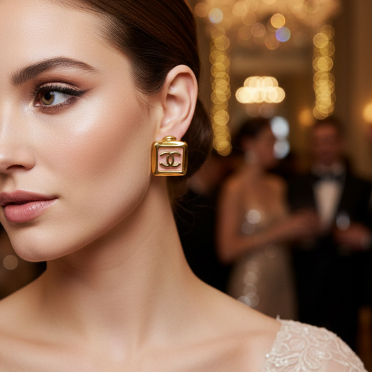 Brand Inspired Studs Earring