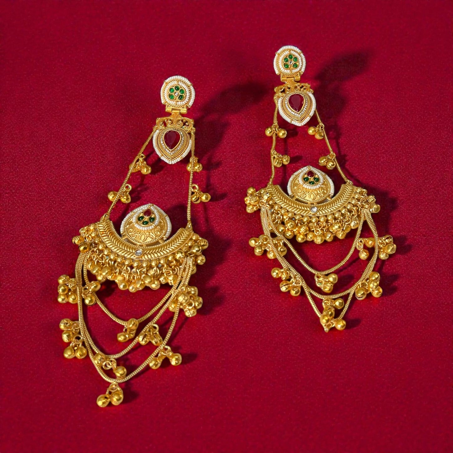 Kasmiri Statement Earrings