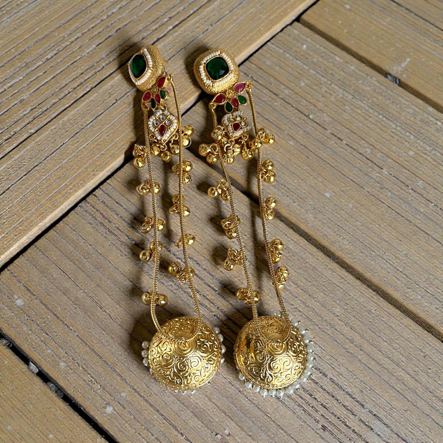 Kasmiri Jhumka Earrings