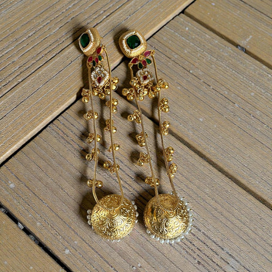 Kasmiri Jhumka Earrings