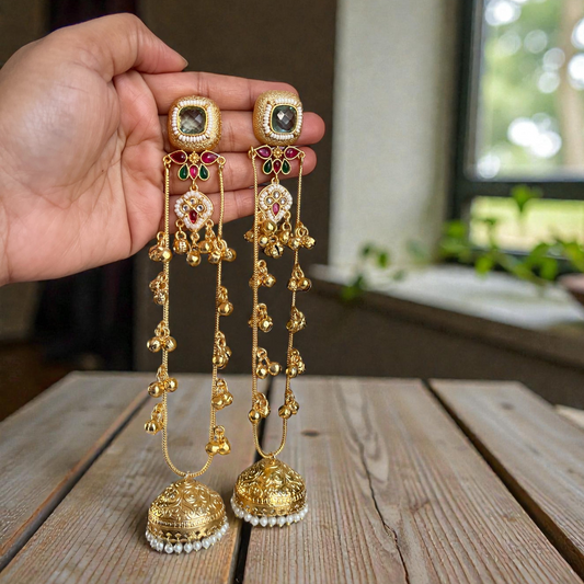 Kasmiri Jhumka Earrings