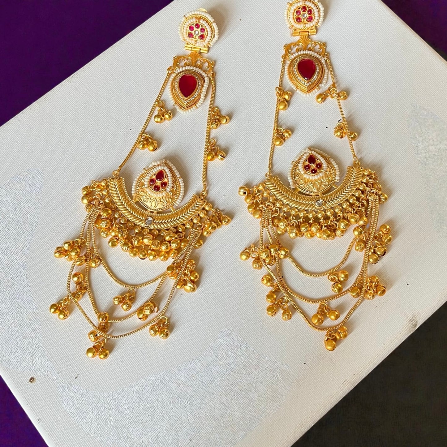 Kasmiri Statement Earrings