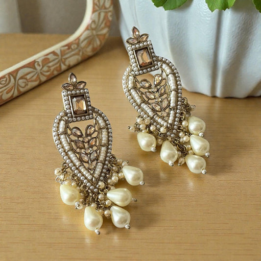 Kundan Drop Earrings