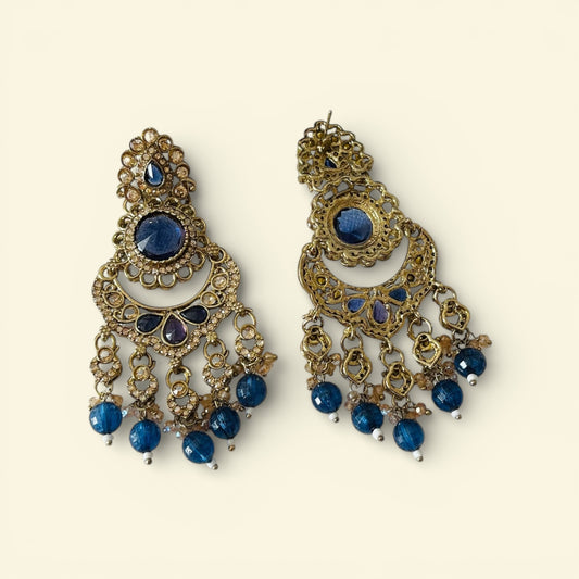 Kundan Chandbali Earrings
