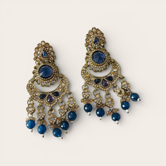 Kundan Chandbali Earrings