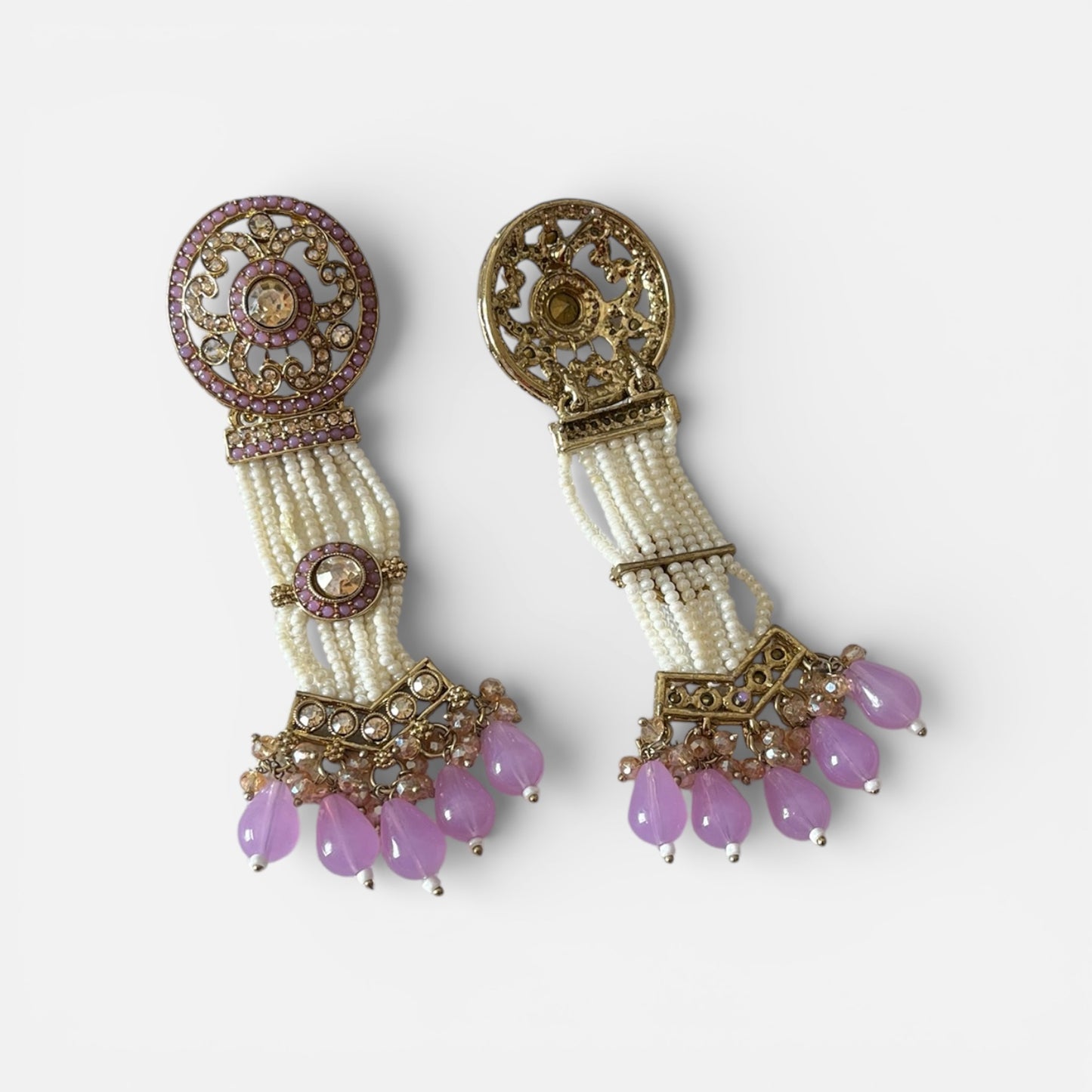 Kundan Beads Earrings