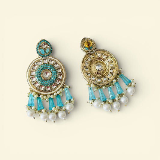 Kundan Chandbali Earrings