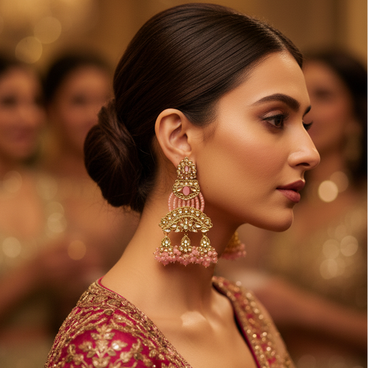 Sakeena Chandbali Earrings